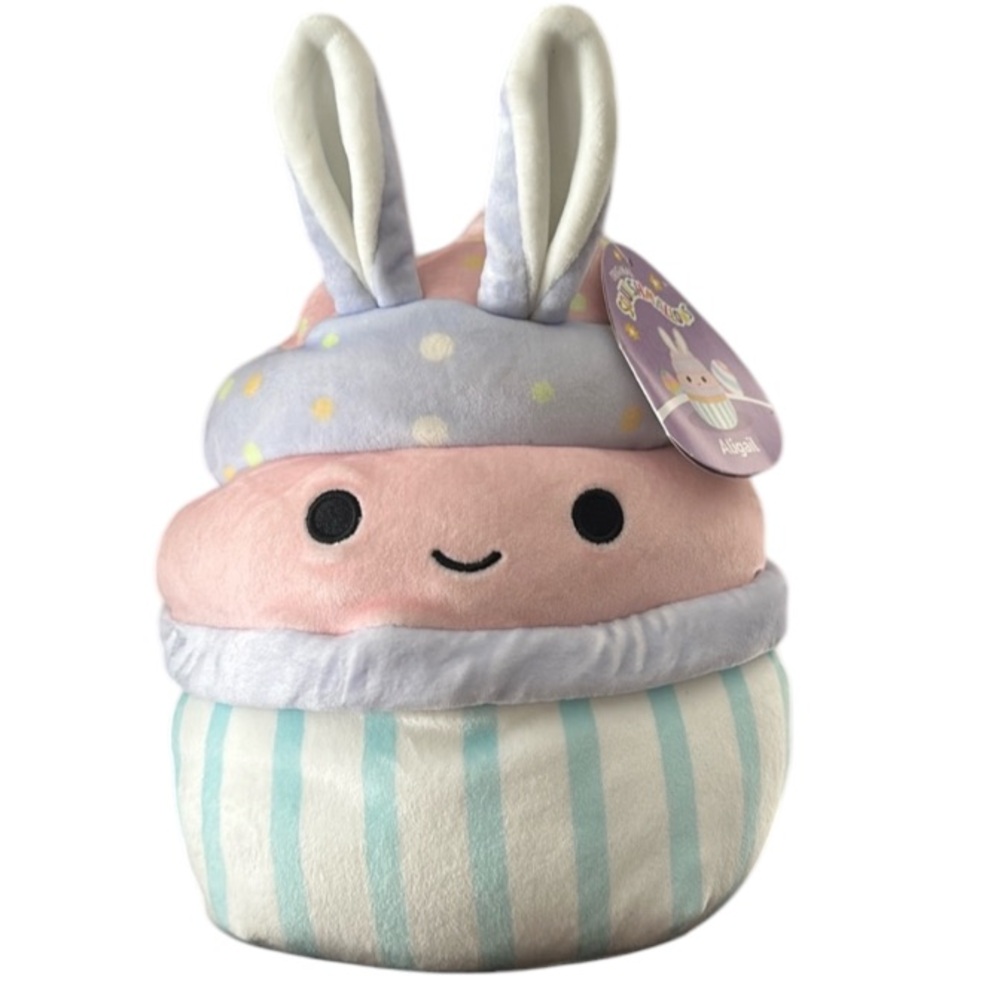 Aligail Squishmallow 8” Holiday Easter Cupcake Plush